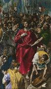 El Greco The Despoiling of Christ (mk08) oil on canvas